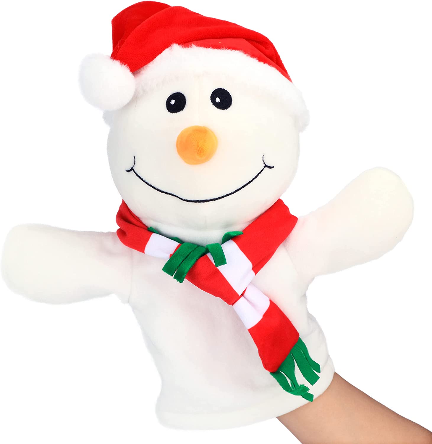 JYH008 Snowman Hand Puppet